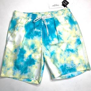 CALVIN KLEIN Swim Quick Dry Swim Trunk UPF Protection